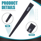 Honoson 20 Pcs Sanding Sticks Model, Low and High Grits, Groovy Style