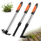 3 Pack Weed Remover Tool, Manual Weeders Set for Garden Cracks, Flower Bed