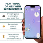 Perifit Care + | Pelvic Floor Exerciser with App | Kegel Trainer | Strengthen Your Pelvic Floor, get Better Bladder Control, Stronger Pelvic Support
