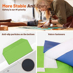 TODIBY 4-Piece Soft PU Leather Toddlers Climbing Toys, Foam Climbing Blocks for Toddlers, Baby Play Set Foam Climb Structures for Toddler 3+, Indoor Crawl Activity Play Gym