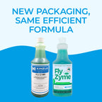 Fly-Zyme Enzyme Drain Cleaner Gel for Pipes, Fruit Flies & Odors, 32 fl oz