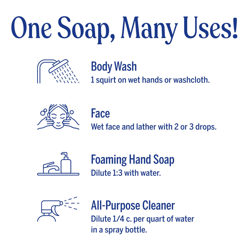 Dr. Bronner's Magic Soap-Pure-Castile Liquid Refill (Citrus, 32 ounce, 1-Pack) - Made with Regenerative Organic Certified Oils, For Body, Hair, Laundry, Pets & Dishes - Concentrated, Vegan, Non-GMO