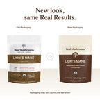 Real Mushrooms Lions Mane Mushroom Supplement - Organic Lions Mane Extract Powder for Overall Wellness with Adaptogens – Functional Vegan, Non-GMO Blend with 60 Servings