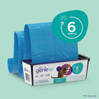 Litter Genie Easy Roll Refill, 24 Bags, Long Lasting Cat Litter Bags Refill