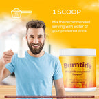 Burntide Powder - Official Burn Tide Advanced Premium Formula with All Natural Ingredients Maximum Strength Vitamins Support for Wellness & Overall Health Reviews, 60 Servings for 1 Month