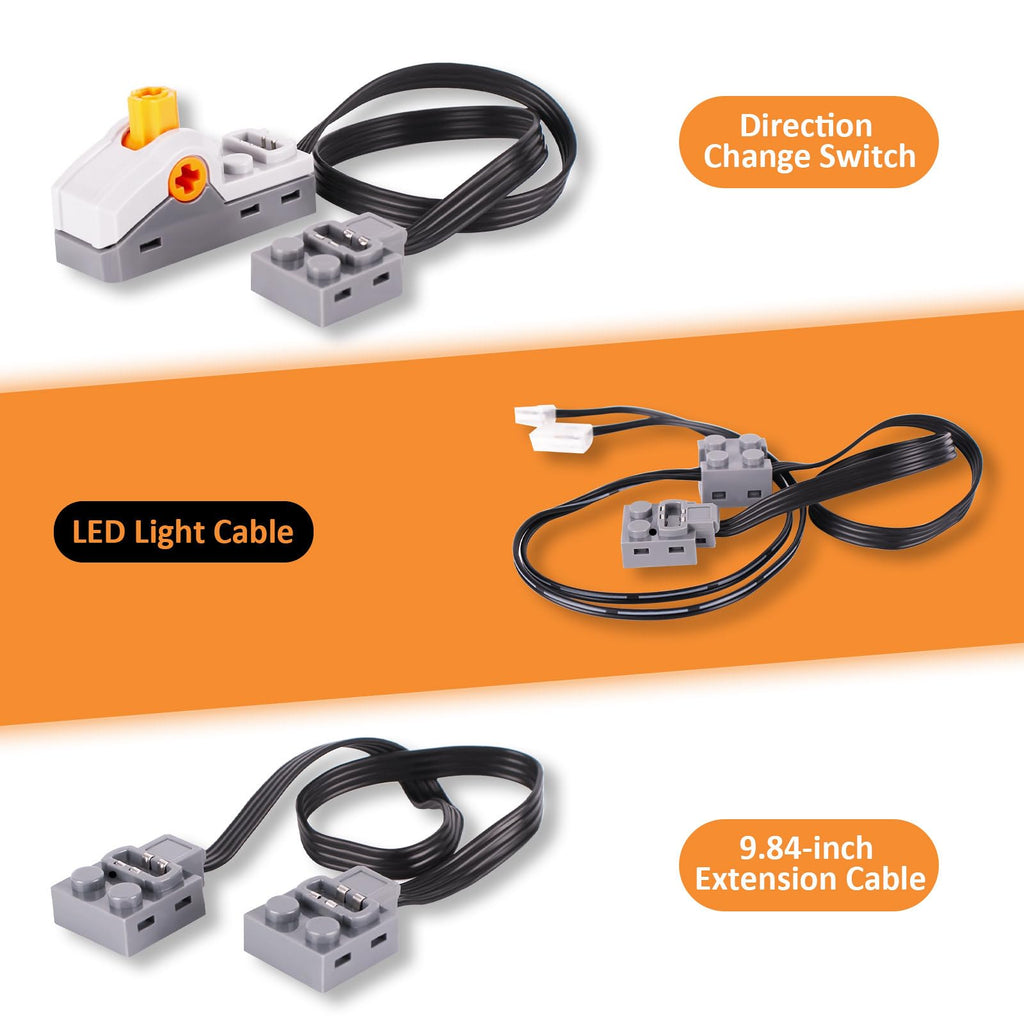 9-in-1 Motor Kit Compatible With Lego Technic, Set With Powerful Motors, Advanced Control Functionality, Ultimate Compatibility