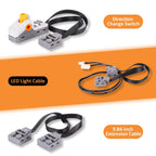 9-in-1 Motor Kit Compatible With Lego Technic, Set With Powerful Motors, Advanced Control Functionality, Ultimate Compatibility