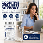 Herbounty L-Carnosine Supplement 500mg, 120 Capsules Vitality Support