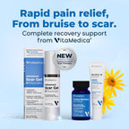 VitaMedica Arnica Gel Plus 15 Healing Plant Compounds, Extra Strength Formula for Bruising, All-Natural Plant-Based Topical Gel