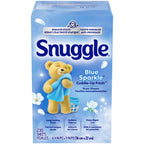Snuggle Fabric Softener Dryer Sheets, Blue Sparkle Cuddle-Up Fresh, 230 Ct, Long-Lasting Fresh & Clean Scent, Softens Fabric, Reduces Static, Fights Wrinkles, Helps Repel Lint & Pet Hair, HE Safe