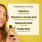 Mad Hippie Vitamin C Serum for Face – Hyaluronic Acid, Ferulic Acid & Vitamin E, Anti-Aging, Glow Up Essentials, Cruelty-Free Skin Care, 1.02 Oz