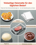 Warming Mat for Food (35"x16") - iTRUSOU Extra Large Electric Warming Tray with 7-Level Temp, 500W High-Power & 99H Timer - Rollable XL Large Food Warming Mat for Parties & Buffet