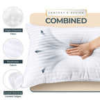 Utopia Bedding Bed Pillows for Sleeping King Size (White), Set of 2, Down Alternative Pillow for Sleeping, Cooling Hotel Quality Pillow Set for Back, Stomach or Side Sleepers