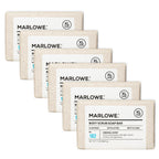 MARLOWE. No. 102 Body Scrub Soap 7 oz (6 Bars) Exfoliating Soap Bar with Shea Butter, Olive Oil & Green Tea, Cleanses & Smooths, Sage & Fir Scent