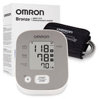 OMRON Bronze Blood Pressure Monitor for Home Use & Upper Arm Blood Pressure Cuff - #1 Doctor & Pharmacist Recommended Brand - Clinically Validated - Connect App