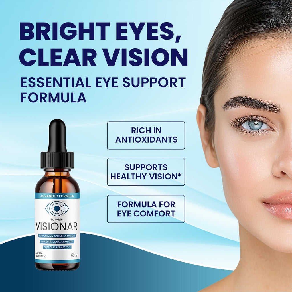 Visionar – Advanced Liquid Formula for Eye Wellness & Daily Visual Support (1 Month Supply)