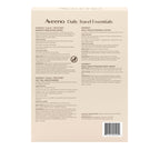 Aveeno Daily Travel Essentials Gift Set with Daily Moisturizing Lotion, Daily Moisturizing Body Wash, Calm + Restore Makeup Removing Wipes, & Calm + Restore Oat Gel Moisturizer, 4 items
