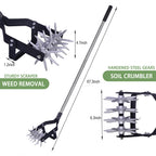 YEELOR 2‑in‑1 Rotary Cultivator for Tilling and Weeding