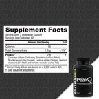 NutraBio PeakO2 Workout Supplement, 180 Capsules - Mushroom Blend Supplement to Help Enhance Athletic Performance and Overall Health, 60 Servings