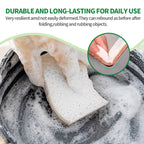 Sponges Kitchen Natural Dish Sponge Plant-Based Biodegradable Compostable Cellulose with Coconut Scrubber Sponge Non Scratch Eco Friendly Kitchen sponges for Kitchen Dishes（Pack of 24）