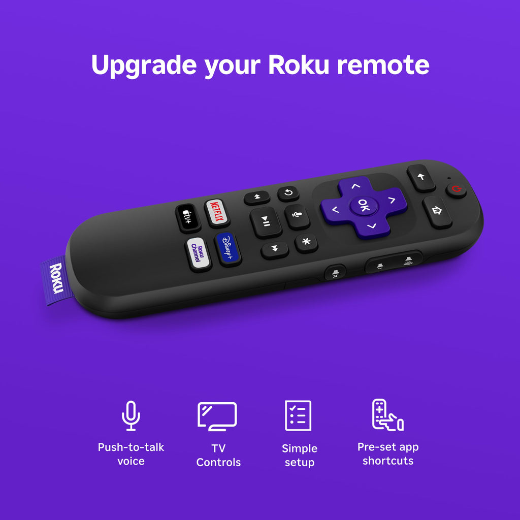 Roku Voice Remote, Replacement TV Remote Control