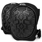 FREEKYROCK Professional Knee Pads for Work Construction with Heavy Duty Cap Foam Padding Gel Cushion Knee Pads for Men, Comfortable Adjustable Strong Strap, Military Grade Rivet for Flooring Gardening