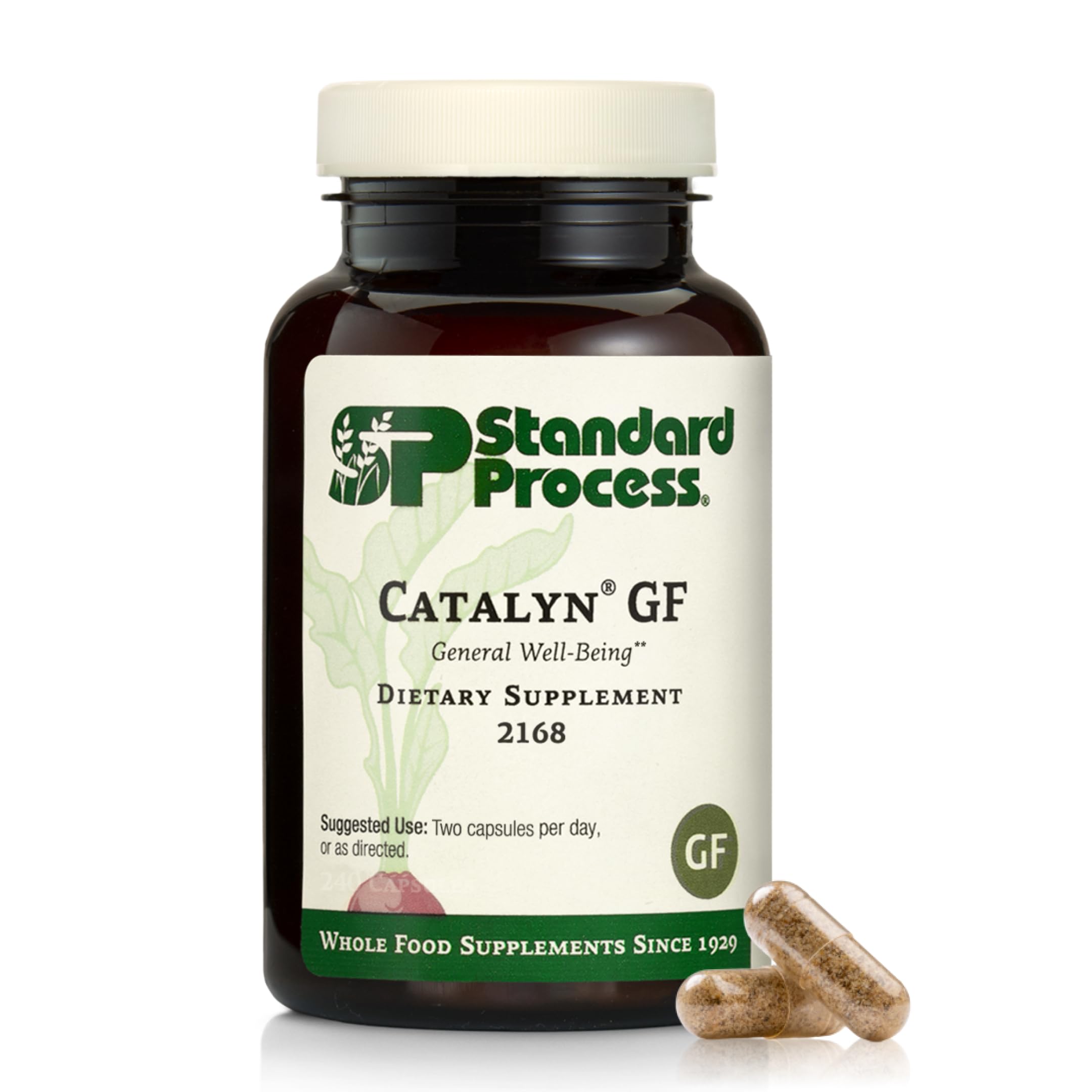 Standard Process Catalyn Gluten Free, 240ct Capsules, 120 Servings