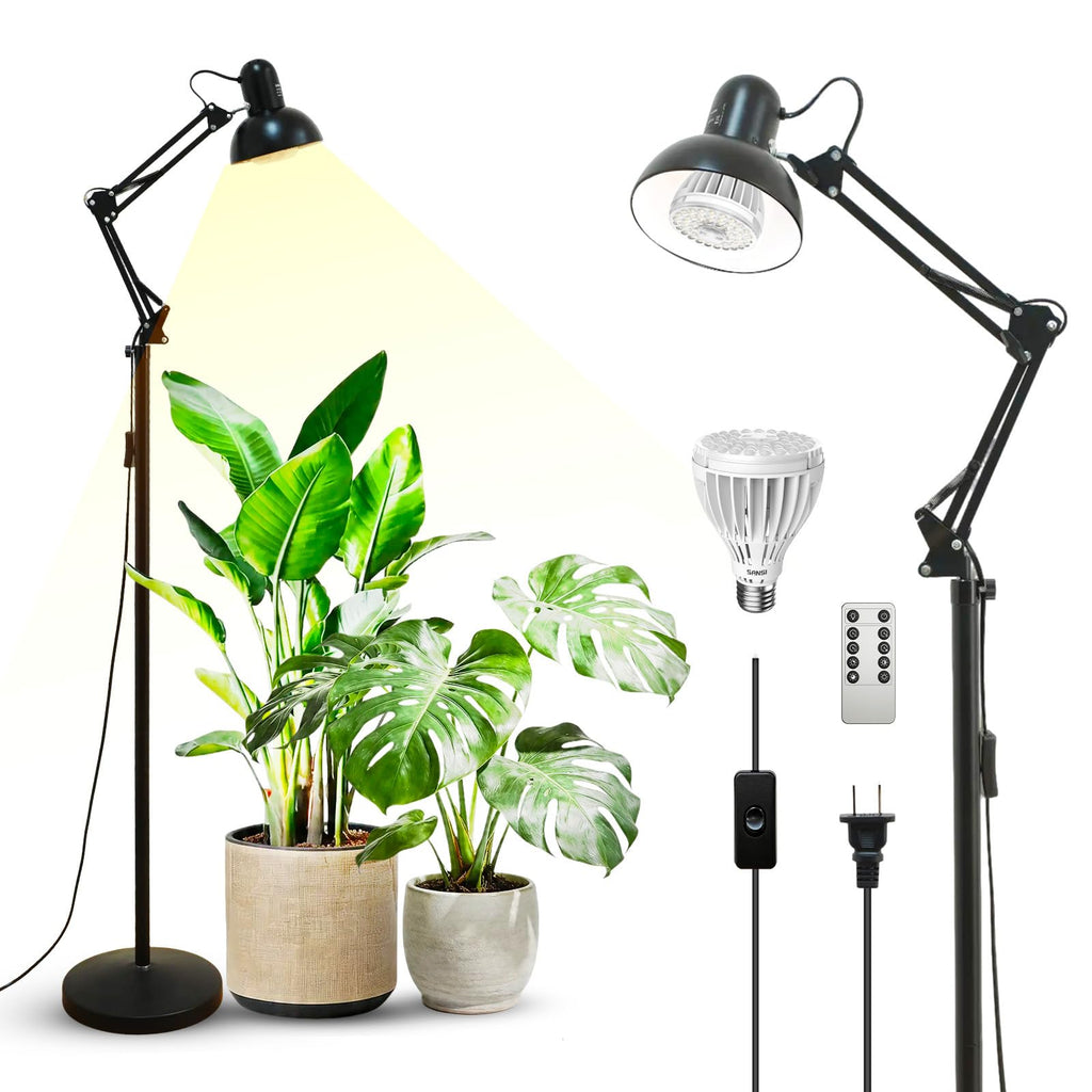 SANSI Grow Lights for Indoor Plants, 32W Plant Lights for Indoor Growing