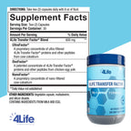 4Life - Transfer Factor Tri Factor Formula - Immune Supplement with Bioactive Peptides, Colostrum, Egg Yolk, Supports Immune Balance - 60 Veggie Capsules