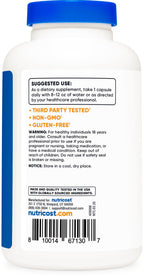 Nutricost Glutathione Capsules 500mg, 240 Capsules - Gluten Free, GMO Free