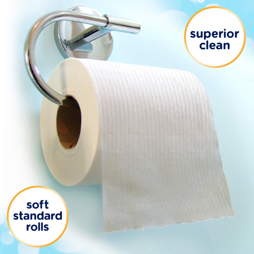 Cottonelle Professional Standard Roll Toilet Paper, Bulk (12456), Ultra CleanCare Bathroom Tissue, Clean Ripple Texture, White (48 Rolls of 170 Sheets, 8,160 Sheet Total)