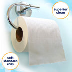Cottonelle Professional Standard Roll Toilet Paper, Bulk (12456), Ultra CleanCare Bathroom Tissue, Clean Ripple Texture, White (48 Rolls of 170 Sheets, 8,160 Sheet Total)