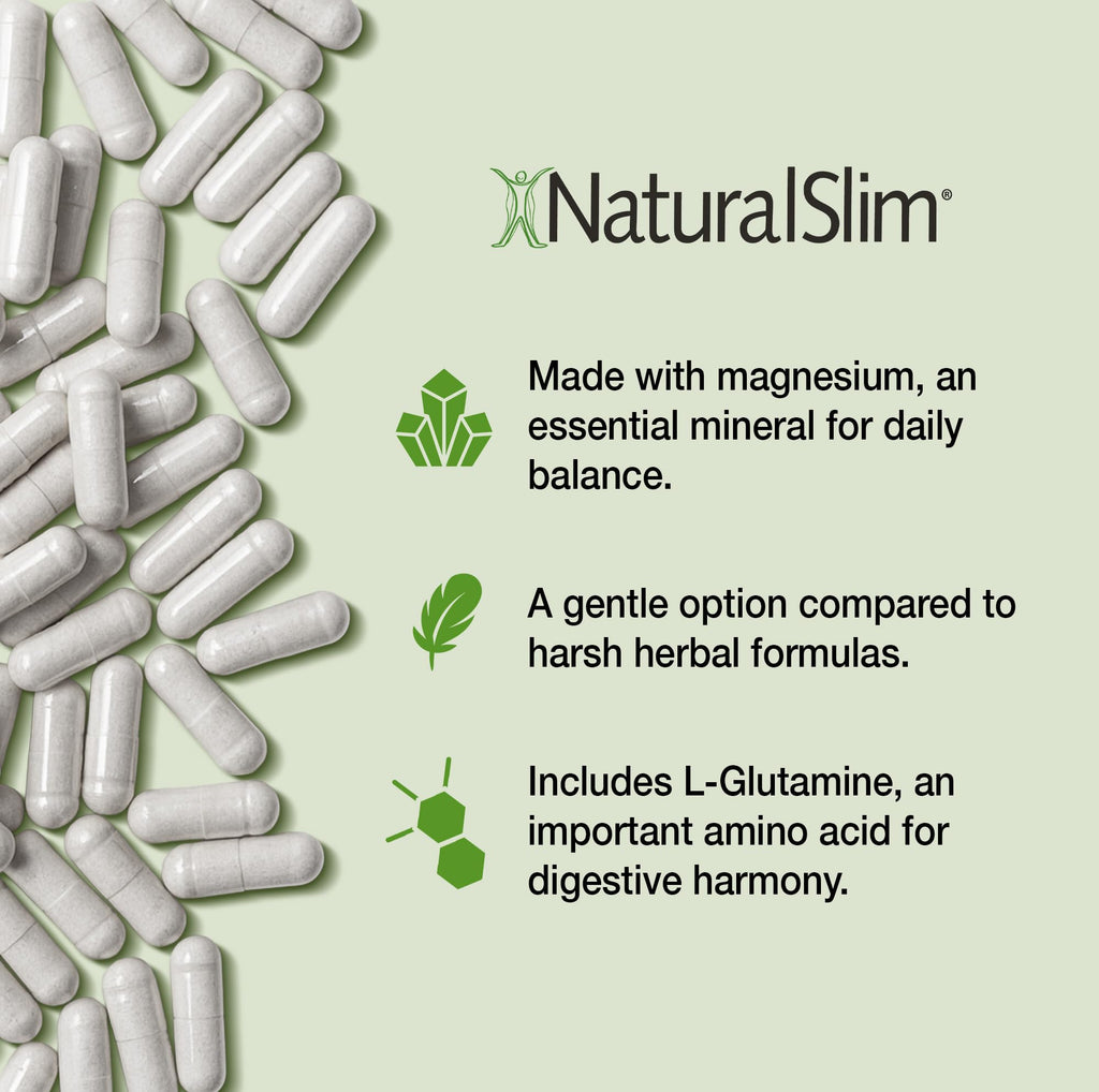 Naturalslim Magnesium Oxide - Constipend for Constipation Relief, Colon Cleanser & Stool Softeners for Women & Men with Magnesium Citrate, Aspartate, & Olive Extract - 120 Vegetable Capsules 2 Pack