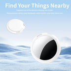 2 Pack Tracker Tags Finder Apple Find My MFi Certified Waterproof iOS Only