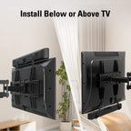 Mounting Dream Soundbar Mount Bracket Fits Most of Soundbars up to 15 Lbs