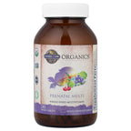 Garden of Life Organics Women’s Prenatal Multivitamin with Vitamin D3, B6, B12, C & Iron, Folate for Energy & Healthy Fetal Development – Organic, Non-GMO, Gluten-Free, Vegan, 60 Day Supply