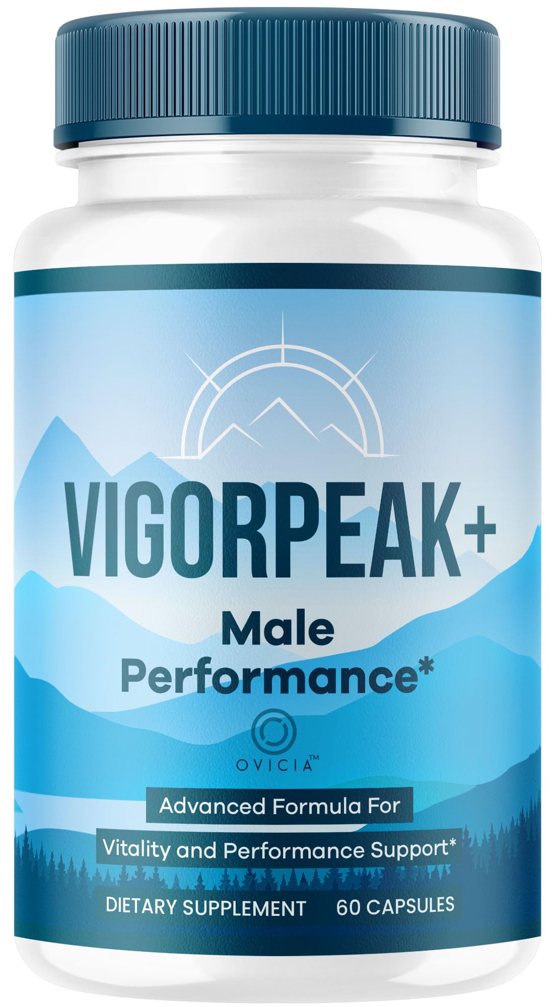 Vigor Peak Capsules - Official VigorPeak Pills Advanced Premium Formula Support Maximum Strength, All Natural Ingredients Vitamins for Overall Health & Wellness, 60 Capsules for 1 Month