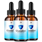 (3 Pack) Glucozen Drops, Official Gluco Zen Blood Support with All Natural Ingredients, Advanced Glucozen Drops Health & Wellness Supplement Formula with Maximum Strength Multivitamins (90 Servings)