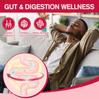 Totaria 9-in-1 Probiotic Fiber Gummies for Adults & Teens 16G Fiber per Serving, Psyllium Fiber Supplement with 5 Billion CFU Bacillus Coagulans, Inulin, ACV for Digestive & Gut Wellness - 60 Gummies