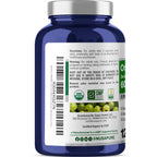 NusaPure Organic Amla Capsules 600 mg , 120 Veg Capsules (USDA, Vegan, Non-GMO)