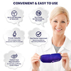 Lure Essentials Steam Eye Mask by Eye Serenity Self-Heating Warm Compress, 45-Pack, Unscented, Dry Eye Relief, Perfect for Self-Care, Ideal for Office, Travel & Nightly Relaxation, Calm Sleep
