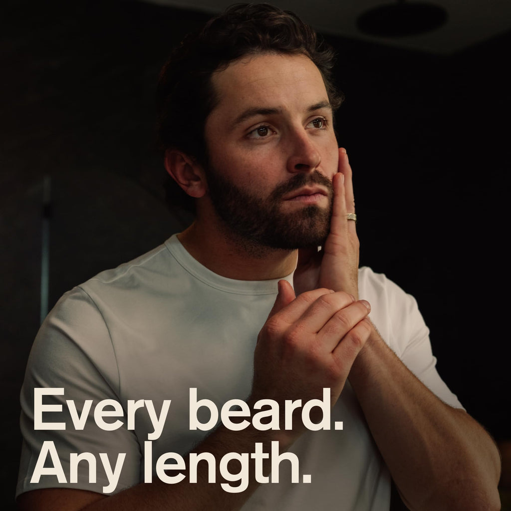 Every Man Jack Sandalwood Beard Wash - Cleanse, Soften, and Hydrate for a Healthier Beard - Made w/Naturally Derived Ingredients like Aloe Vera and Coconut - 6.7 oz - 2 Pack