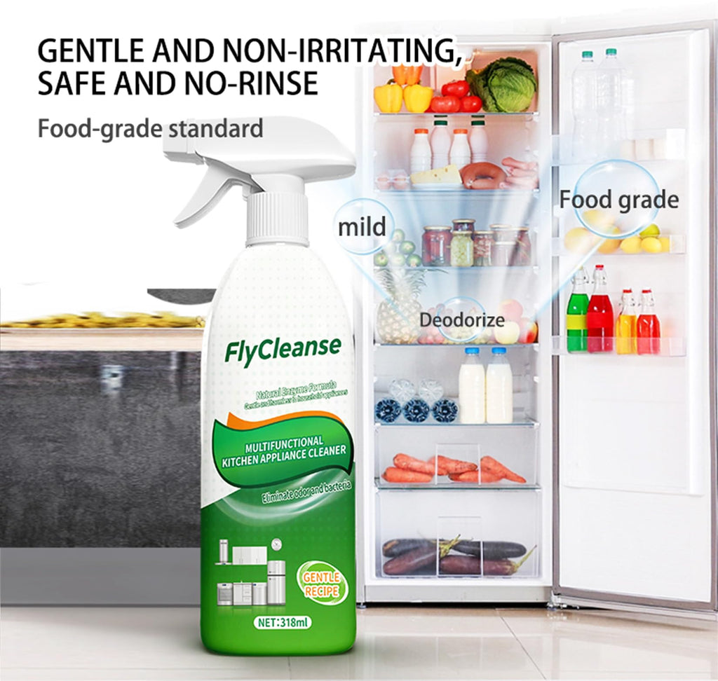 Flycleanse Oil stain remover, grease remover, kitchencleaner, range hood cleaner, heavy-duty oil stain remover