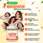 Vazatisi 120 Count | Feminine Balance Gummies for Women’s | Pineapple Gummies for Women PH Balance, Healthy Odor, Yeast Balance & Flora | Vegetarian Friendly, Sugar Free