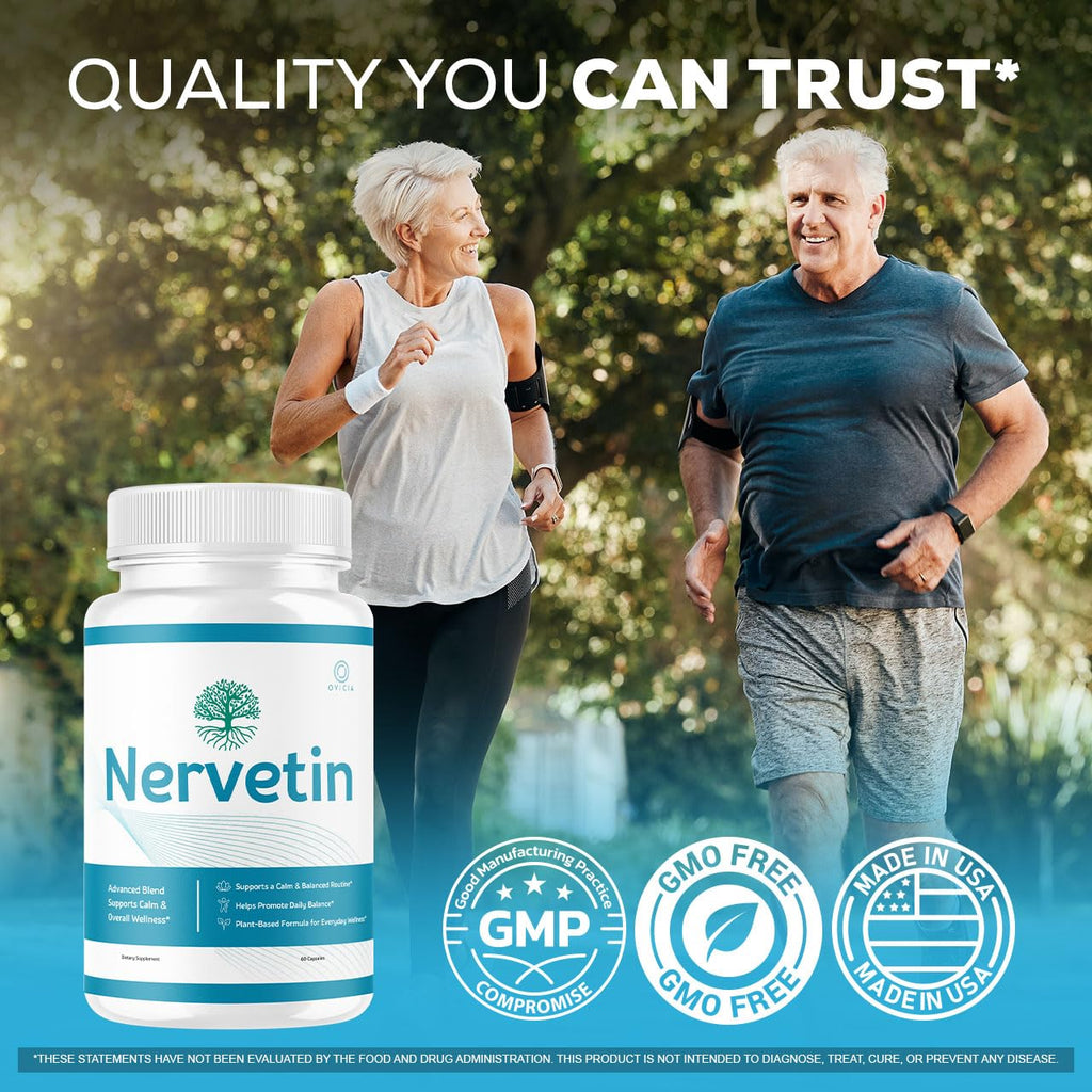 (5 Pack) Nervetin Capsules - Official Nervetin Pills Advanced Premium Formula Maximum Strength, All Natural Ingredients Vitamins for Overall Health & Wellness Reviews, 300 Capsules for 5 Months