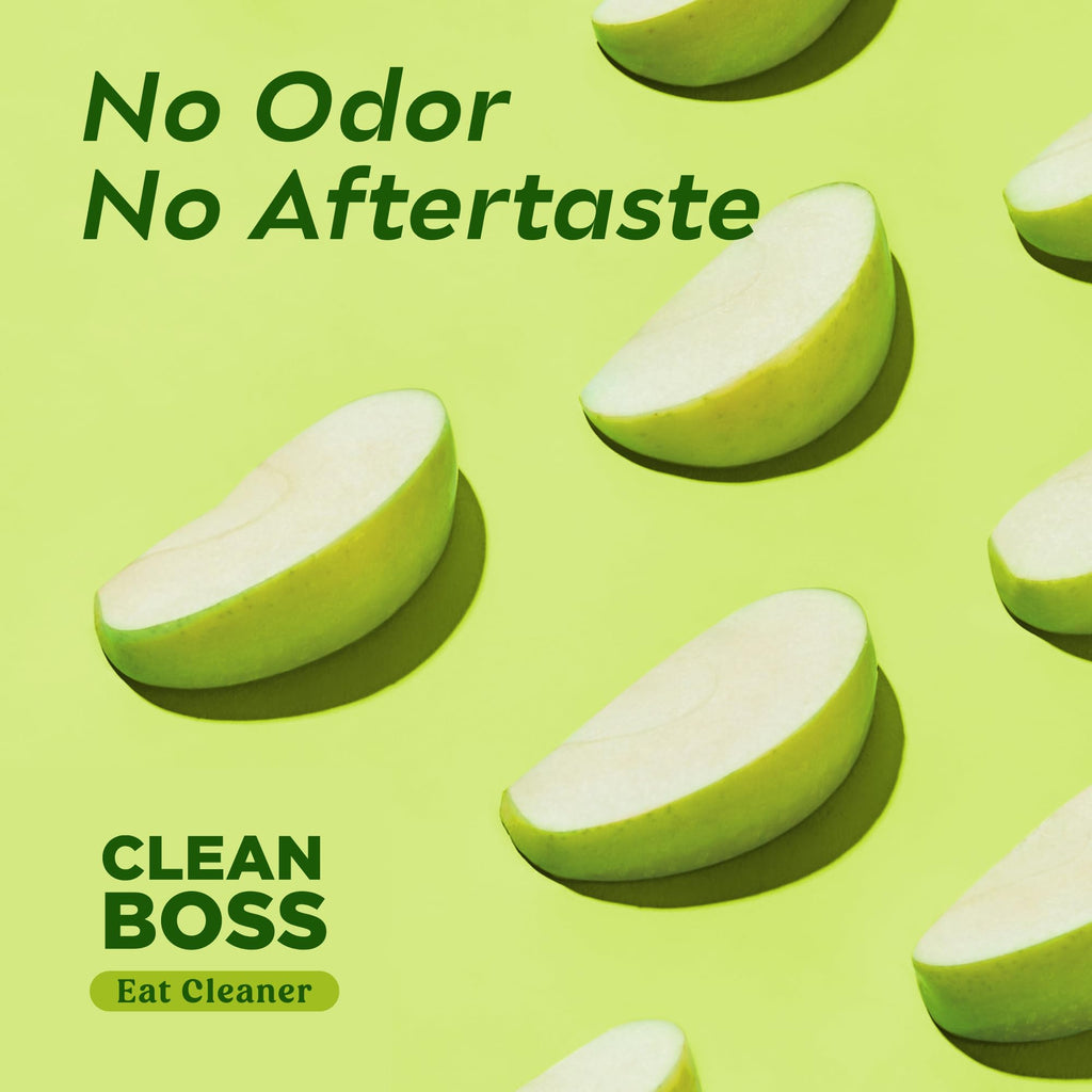 CleanBoss Eat Cleaner Triple-Action Fruit + Veggie Wash Refill - 64 oz - Removes Harmful Residue - Keeps Produce Fresh Up to 5X Longer - Vegan, Gluten Free