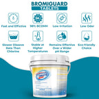 1 Inch Bromine Tablets | Brominating Chemical Sanitizer for Spas, Hot Tubs or Indoor Pools - Low Odor, Less Irritation, Pre-Stabilized, Long-Lasting, Chlorine Alternative - 8 lbs