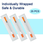 0.5ml/cc 30G 5/16" (8mm) Syringes, Individually Wrapped - Box of 100