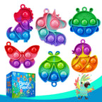 Party Favors for Kids 8-12 4-8, 240 Pack Fidget Toys for Adults, Christmas Stocking Stuffers Goodie Bags School Classroom Prizes, Birthday Gifts for Teen Boys Girls, Stress Relief Sensory Toy Bulk