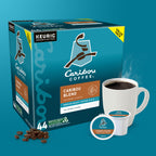 Caribou Coffee Caribou Blend Keurig Single-Serve K-Cup Pod, Medium Roast Coffee, 44 Count(Pack of 1)